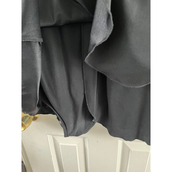 Vintage 1950s " Roxanne Bra Sized" Black Adjustable Straps One-Piece Swimsuit At - Picture 7 of 9